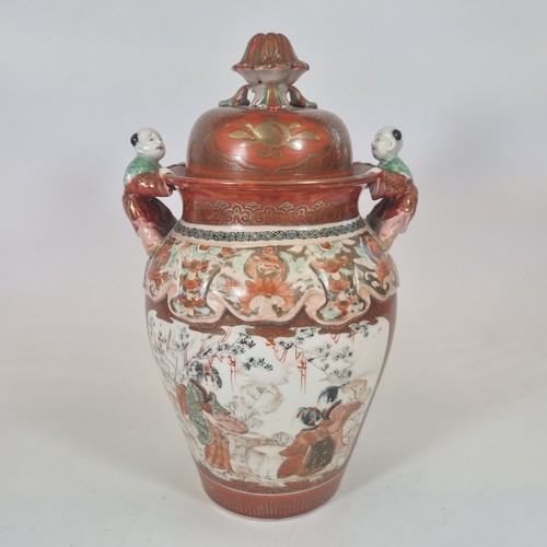 Antique japanese kutani - japanese,