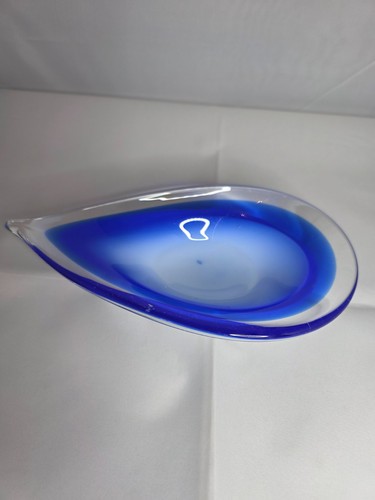 Flygsfors coquille blue glass - flygsfors,