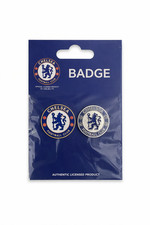 Chelsea FC Crest Pin Badge Set