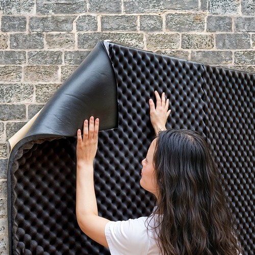 Black self adhesive - black, crate