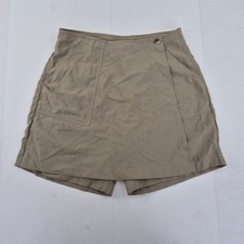 PETER STORM Skort 12 Khaki Women's Nylon Outdoor Casual