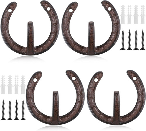 Pcs cast iron wall hooks - pcs,