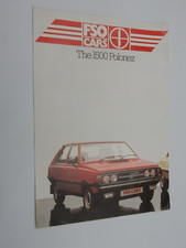 FSO 1500 Polonez  Car Sales Brochure 1983