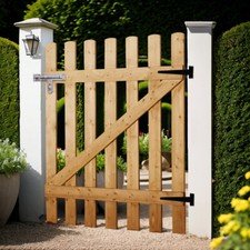 Wooden Garden Gate Pedestrian