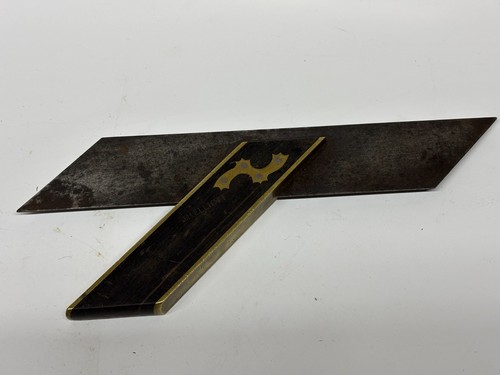 Mitre square ebony and brass - mitre,