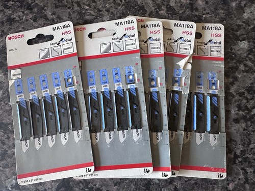 Bosch jigsaw blades five - x,