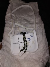 Alexander McQueen MCQ Tiny White Crossbody Bag New Without Tags.