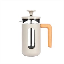 La Cafetiere Pisa 3 Cup Cafetiere Latte Wood Handle