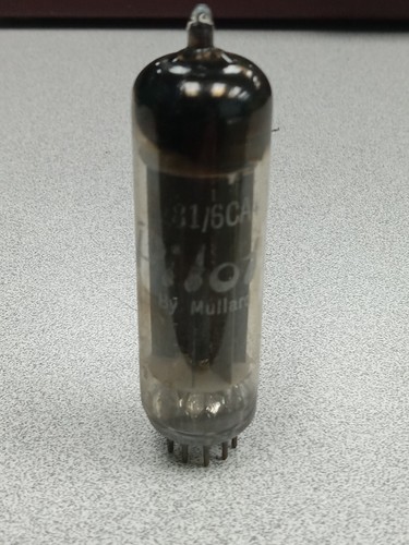 Mullard ez81 6ca4 getter - 6ca4, d