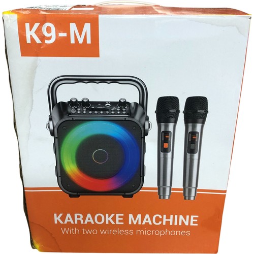 Karaoke machine with - with, two