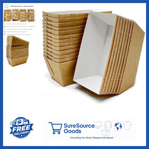 Kraft mini loaf - loaf, moulds