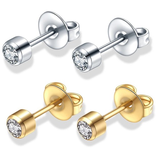 Hypoallergenic gold cubic - hypoallergenic,