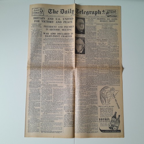 Daily telegraph august - daily, 15