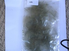CDC olive bouyant dry fly