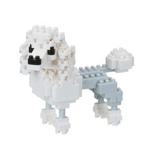 NBC262 Nanoblock POODLE Dog Mini Building Blocks Bricks Toy 130 pieces Age 12+