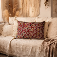 Red Moroccan Kilim Cushion