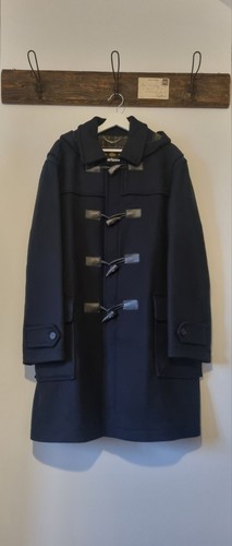 Mens navy blue barbour hooded - navy,