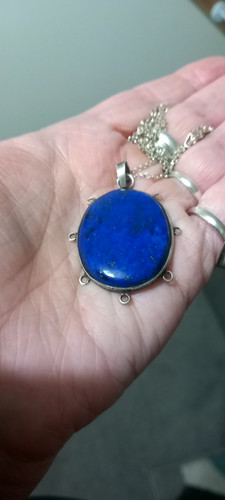 Vintage large lapis - vintage, lazuli