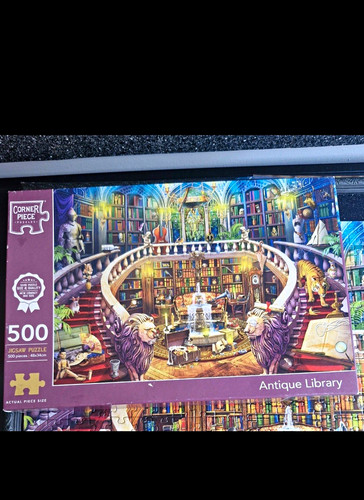 Corner piece puzzles antique - piece,