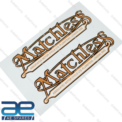 For matchless motorbike - for, gold