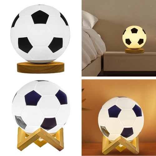 Football lamp with - football, base