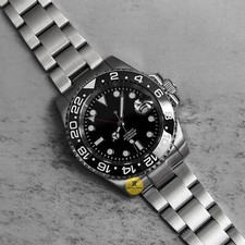 Custom Made 40mm Black GMT