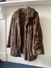Canadian Red Squirrel Fur Coat