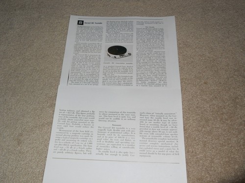 Garrard 301 transcription - garrard,