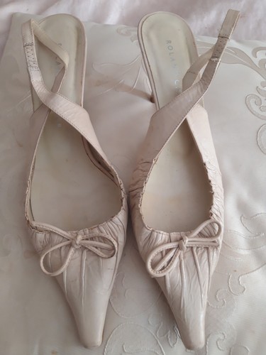 Roland cartier cream leather - roland,