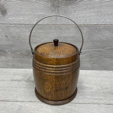 Vintage Ceramic Lined Wooden