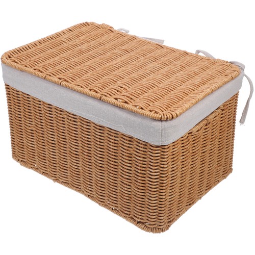 Rectangular rattan storage - rectangular,