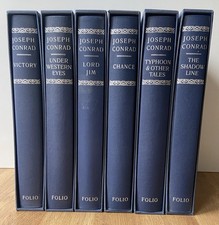 Folio society joseph conrad - folio,