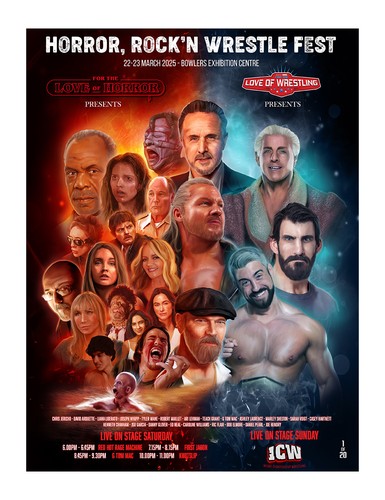 Horror rock wrestle fest - rock, &