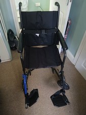 Drive Lightweight Folding Wheelchair+Dual Wheel Powerstroll