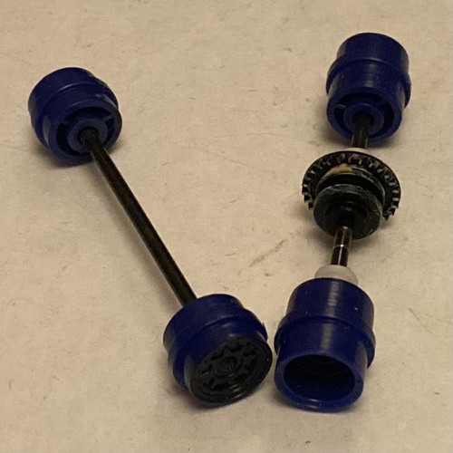 Scalextric dark blue wheels