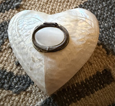 Vintage Mother Of Pearl Heart