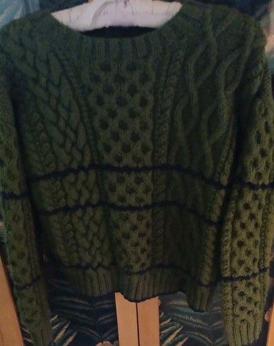 Luxury hand knit all wool - ,