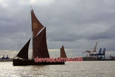 PHOTO  THAMES SAILING BARGE 'MELISSA' BUILT IN 1899 AT SOUTHAMPTON BY BOAT COMPA