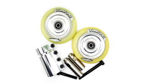 Stunt scooter 100mm - , silver