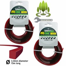 2 x 15m 3mm Strimmer Spool
