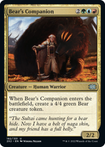 Bear companion double - companion,