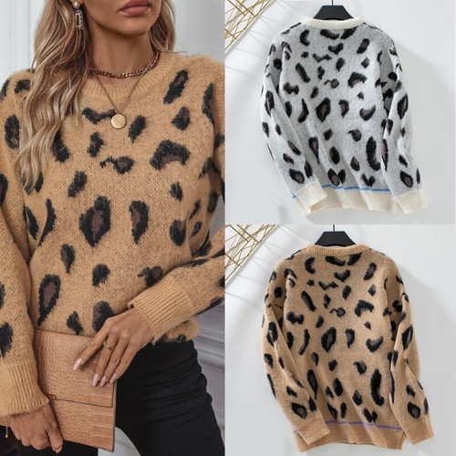 Unique leopard print - leopard, sweater