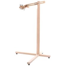 ELBESEE POSILOCK WOODEN FLOOR STAND - for Embroidery, Tapestry & Quilting Hoops