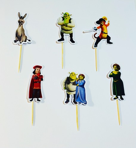 Shrek character cupcake - shrek,