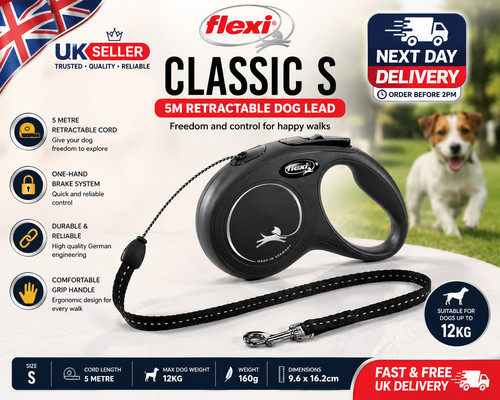 Flexi classic retractable - flexi, 5m