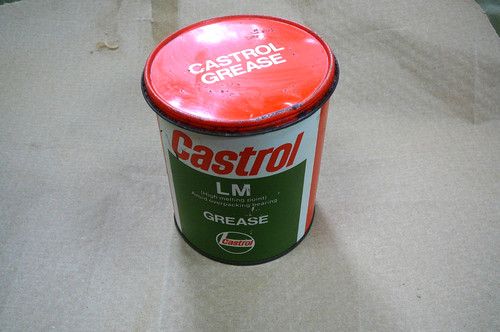 Vintage castrol grease - lm, can