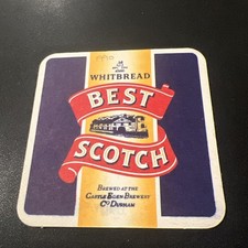 Castle Eden(Whitbread), Hartlepool, Co. Durham .England… 1990 Beer Mat.