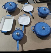 11pcs Enamel Non-Stick Cast