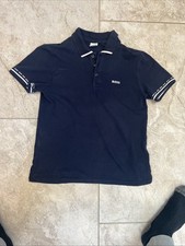 Hugo boss Navy Blue Teen Slim fit Polo Ages 13-15 Years. Size is 14