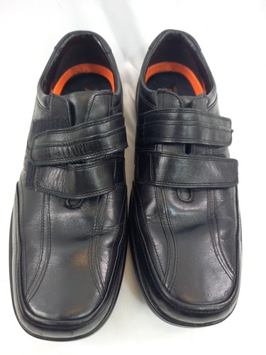 Airflex black leather - m&s,